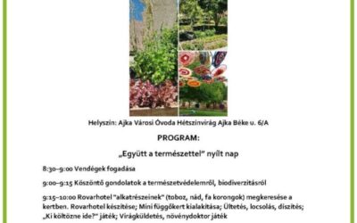 Óvodakert nyílt nap-Meghívó